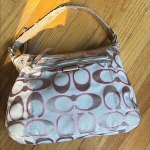 Stylish Tan and Pink Women's Bag